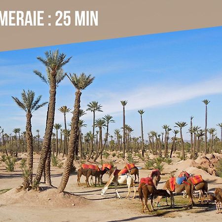 Magnifique Appartement Moderne De 2 Chambres Avec Piscine A 10 Min Du Centre De Marrakech Marrakesh Extérieur photo
